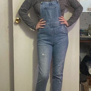 Cat & Jack Blue Denim Overalls